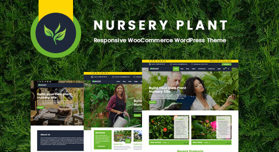 NurseryPlant - Chủ đề WordPress WooC Commerce đáp ứng