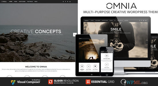 OMNIA - Chủ đề WordPress sáng tạo, đa năng