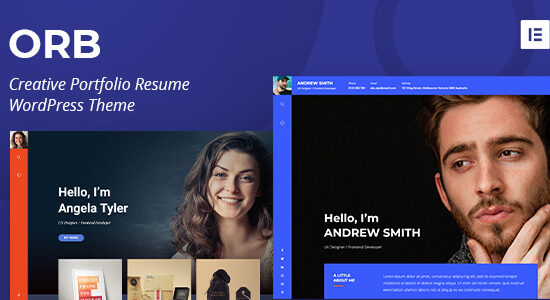 ORB - Chủ đề WordPress danh mục đầu tư sáng tạo