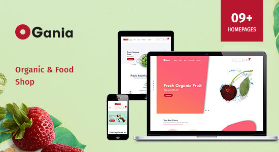 Ogania - Chủ đề WordPress WooC Commerce hữu cơ & thực phẩm