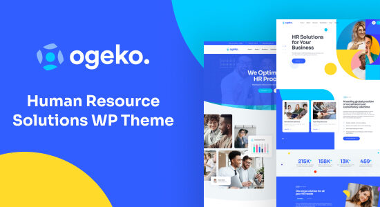 Ogeko - Chủ đề WordPress Giải pháp Nhân sự