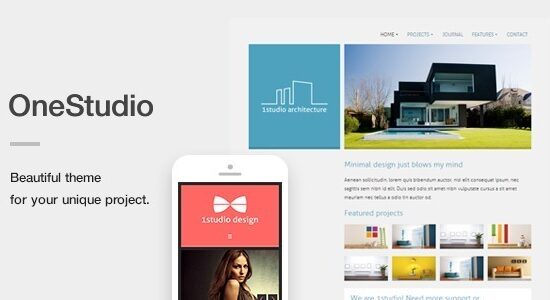 OneStudio - Một chủ đề WordPress đáp ứng độc đáo