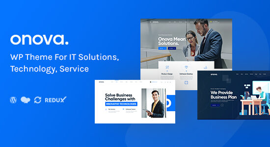Onova - Chủ đề WordPress Dịch vụ & Giải pháp CNTT