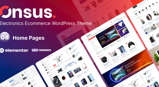 Onsus - Chủ đề WordPress thương mại điện tử điện tử