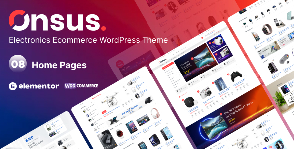 Onsus - Chủ đề WordPress thương mại điện tử điện tử