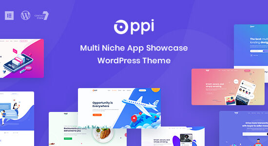 Oppi - Chủ đề WordPress giới thiệu ứng dụng đa niche