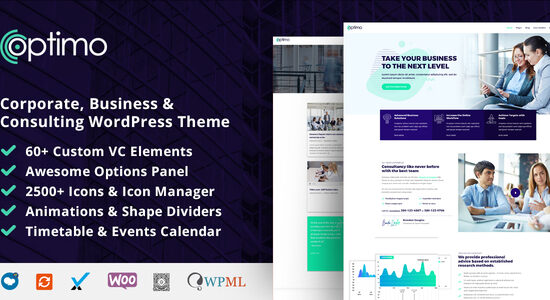 Optimo - Chủ đề WordPress đa mục đích đáp ứng