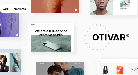 Otivar - Portfolio WordPress Theme for Creatives