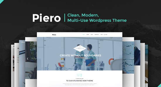 PIERO | Chủ đề WordPress sạch sẽ, hiện đại, đa dụng