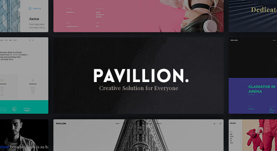 Pavillion - Chủ đề WordPress đa mục đích sáng tạo