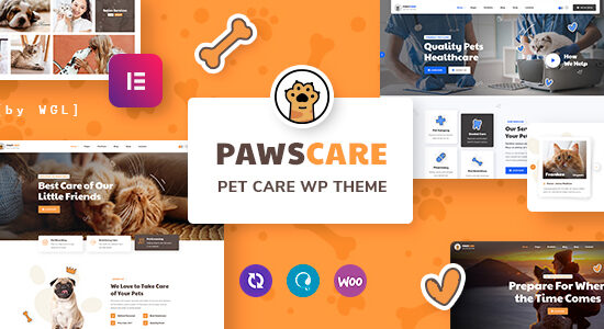 PawsCare - Chủ đề WordPress Chăm sóc thú cưng & thú y