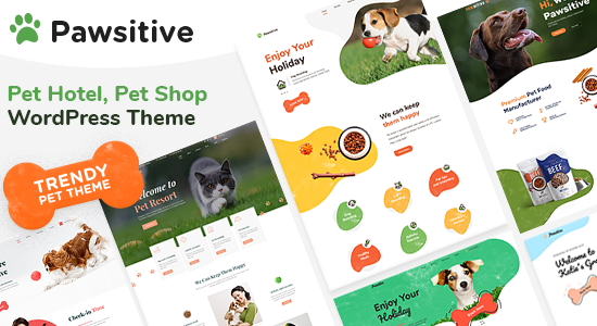 Pawsitive - Chủ đề WordPress Chăm sóc & Mua sắm Thú cưng