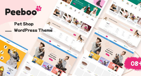 Peeboo – Chủ đề WordPress dành cho cửa hàng thú cưng WooC Commerce