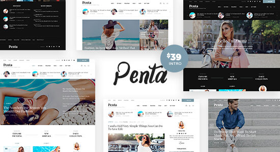 Penta - Một chủ đề WordPress blog đáp ứng