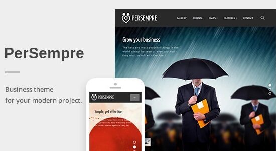 PerSempre - Chủ đề WordPress đáp ứng cho doanh nghiệp của bạn