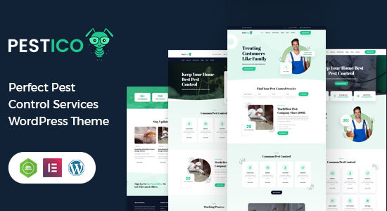Pestico - Chủ đề WordPress kiểm soát côn trùng hoàn hảo