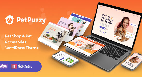 PetPuzzy - Chủ đề WooC Commerce của Pet Shop