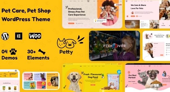 Petty - Chủ đề WooC Commerce của Pet Care & Pet Shop