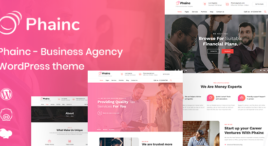 Phainc - Chủ đề WordPress dành cho cơ quan kinh doanh