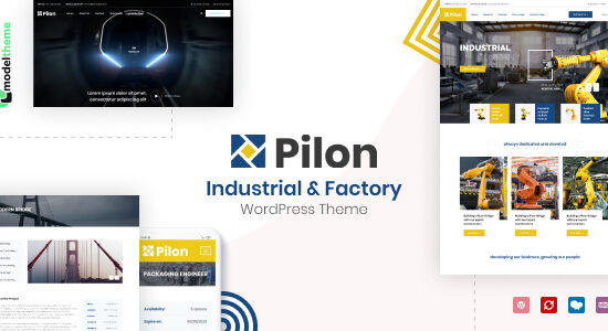 Pilon - Chủ đề WordPress công nghiệp & nhà máy