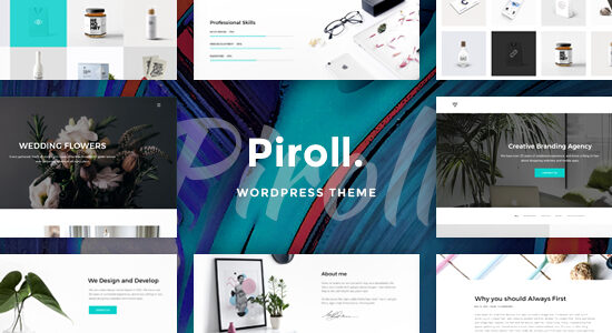 Piroll - Chủ đề WordPress danh mục đầu tư