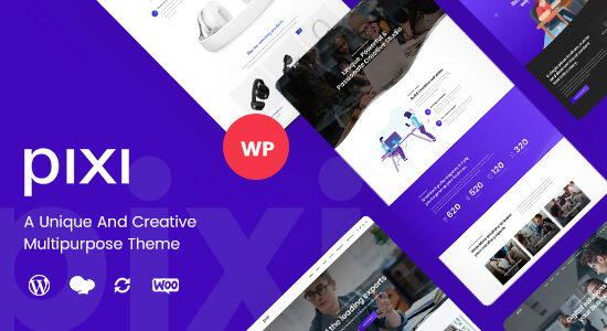 Pixi - Chủ đề WordPress đa năng sáng tạo