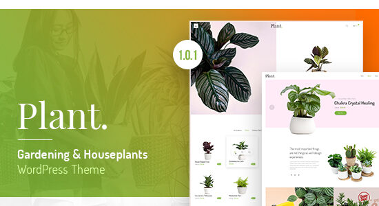 Plant - Chủ đề WordPress Làm vườn & Cây trồng trong nhà