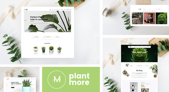 Plantmore - Chủ đề đáp ứng cho WooC Commerce WordPress