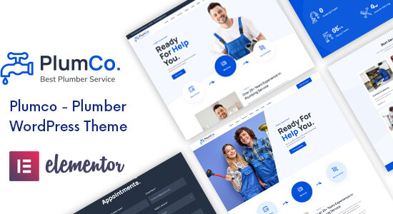 Plumco - Chủ đề WordPress thợ sửa ống nước