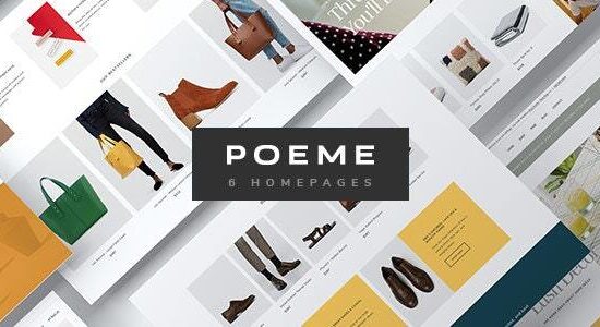 Poeme - Chủ đề WordPress WooC Commerce đa năng