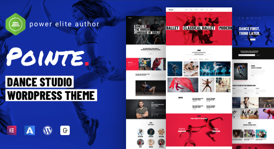 Pointe - Dance Studio WordPress