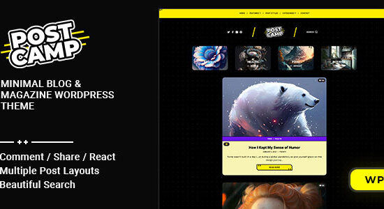 Postcamp - Chủ đề WordPress và blog cá nhân