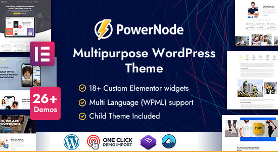 PowerNode - Chủ đề WordPress đa năng