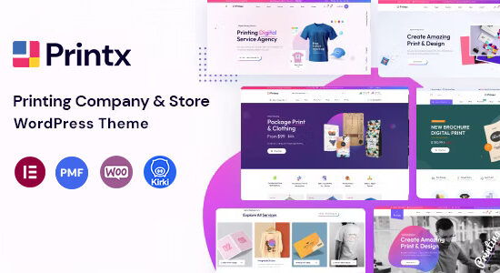 Printx - Dịch vụ in ấn Theme WordPress