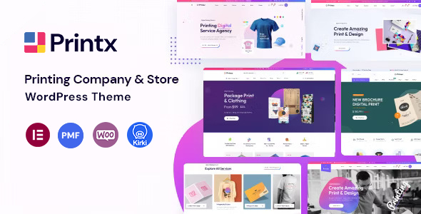 Printx - Dịch vụ in ấn Theme WordPress