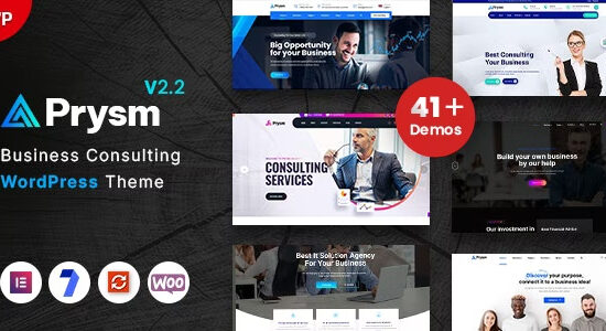 Prysm - Chủ đề WordPress tư vấn & kinh doanh