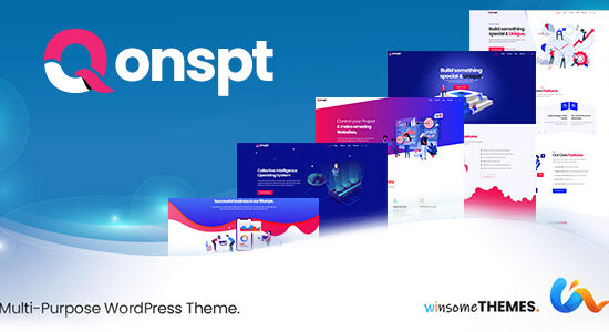 Qonspt - Chủ đề WordPress đa năng Isometric