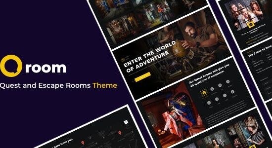 Qroom - Phòng thoát hiểm WordPress