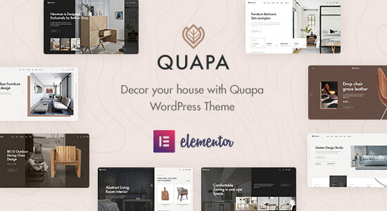 Quapa - Chủ đề WordPress nội thất WooC Commerce