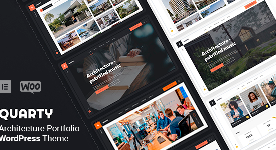 Quarty - Chủ đề WordPress về Kiến trúc & Thiết kế Nội thất