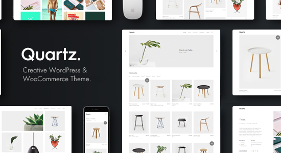 Quartz - Chủ đề WooC Commerce & WordPress sáng tạo