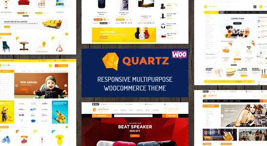 Quartz - Chủ đề WooC Commerce đa năng