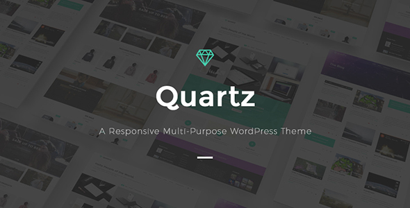 Quartz - Một chủ đề WordPress đa mục đích đáp ứng