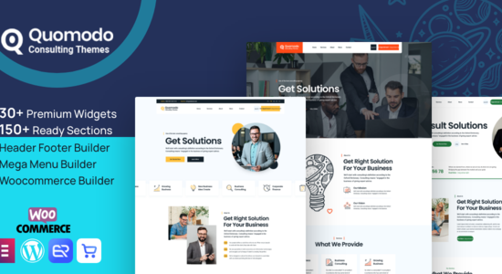 Quomodo - Chủ đề WordPress tư vấn kinh doanh