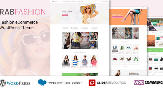 RAB - Chủ đề WordPress thương mại điện tử thời trang