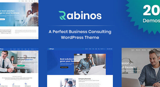 Rabinos - Chủ đề WordPress tư vấn kinh doanh