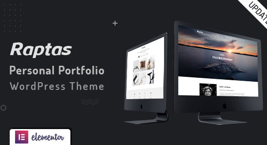 Raptas - Chủ đề WordPress danh mục đầu tư cá nhân