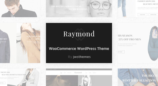 Raymond - Chủ đề WordPress đáp ứng WooC Commerce