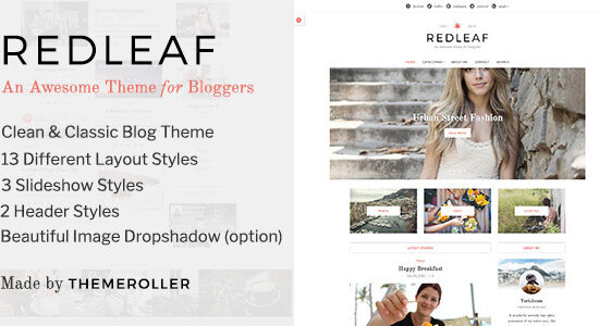 Redleaf - Một chủ đề WordPress về blog và tạp chí sạch sẽ