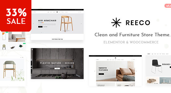 Reeco - Chủ đề WordPress nội thất WooC Commerce